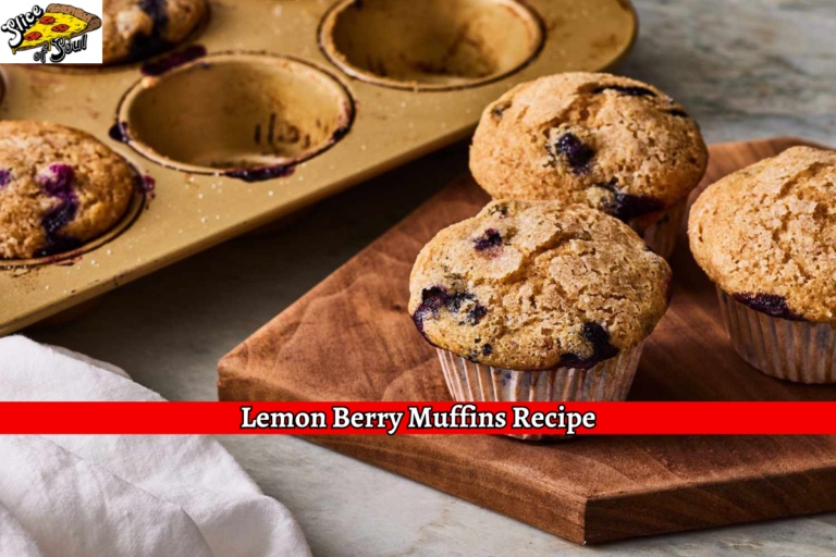 Lemon Berry Muffins Recipe